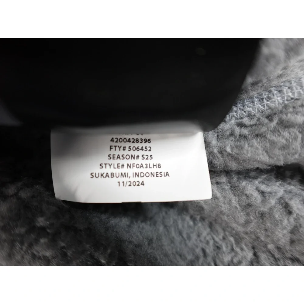 The North‎ Face Agave Full Zip Fleece Jacket Womens Medium Gray Corporate Logo